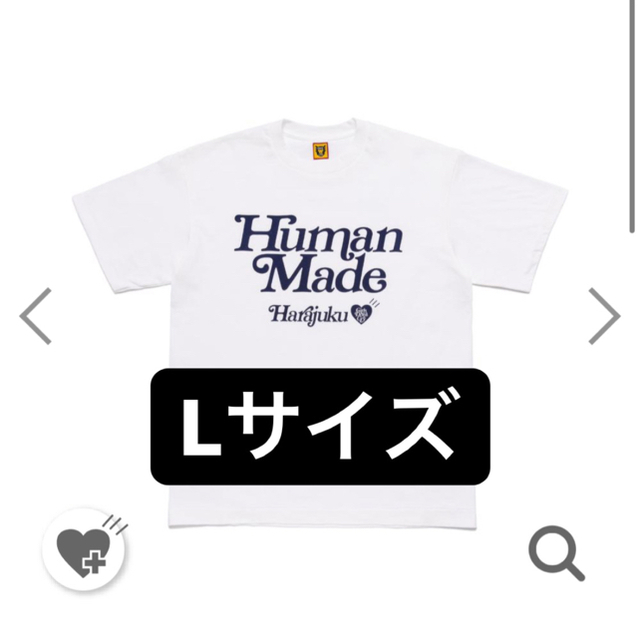 LOUIS VUITTON(ルイヴィトン)のHUMAN MADE × Girls Don't Cry メンズのトップス(Tシャツ/カットソー(半袖/袖なし))の商品写真