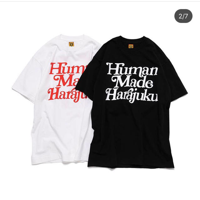 Supreme(シュプリーム)の黒XL❗️human made gdc harajuku tシャツ メンズのトップス(Tシャツ/カットソー(半袖/袖なし))の商品写真