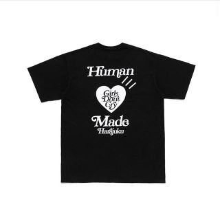 シュプリーム(Supreme)の黒XL❗️human made gdc harajuku tシャツ(Tシャツ/カットソー(半袖/袖なし))