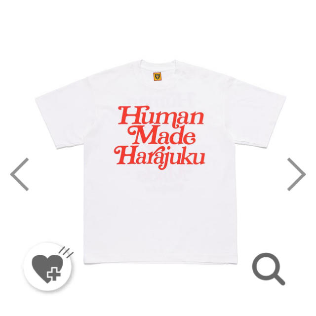 GDC(ジーディーシー)のhuman made girls dont cry tee メンズのトップス(Tシャツ/カットソー(半袖/袖なし))の商品写真