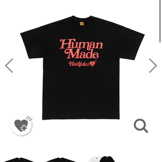 human made x girls don't cry XL 2枚セットメンズ