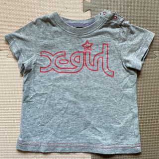 エックスガールステージス(X-girl Stages)のTシャツ　エックスガール　80㎝(Ｔシャツ)