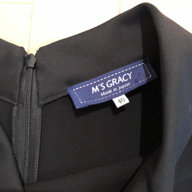 M'S GRACY - エムズ サイズ40 チュニックブラウス ブラックの通販 by