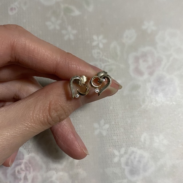 スタージュエリー ピアス ハートムーン