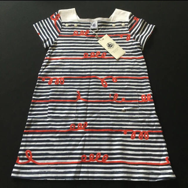 PETIT BATEAU(プチバトー)のコト様　専用　プチバトー　ワンピース　２点 キッズ/ベビー/マタニティのキッズ服女の子用(90cm~)(ワンピース)の商品写真