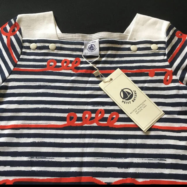 PETIT BATEAU(プチバトー)のコト様　専用　プチバトー　ワンピース　２点 キッズ/ベビー/マタニティのキッズ服女の子用(90cm~)(ワンピース)の商品写真