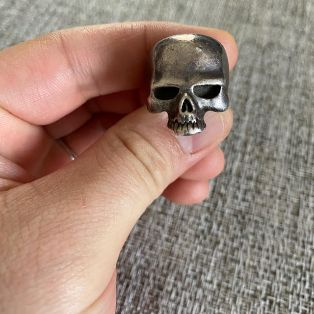 CRAZY PIG(クレイジーピッグ)のCRAZY PIG   EVIL SKULL RING  最終価格 メンズのアクセサリー(リング(指輪))の商品写真