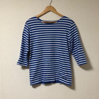 セブンデイズサンデイ(SEVENDAYS=SUNDAY)のSEVENDAYS SUNDAY セブンデイズサンデイ　ボートネック　7分丈(Tシャツ/カットソー(七分/長袖))