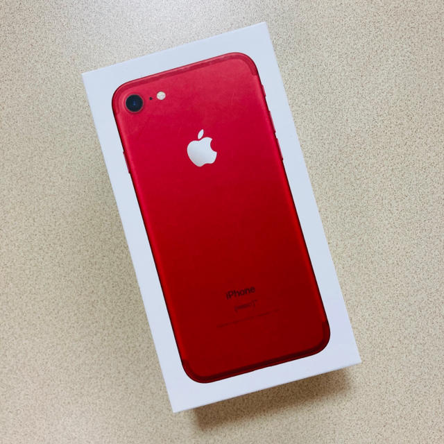 iPhone7 128GB product red SIM freeのサムネイル