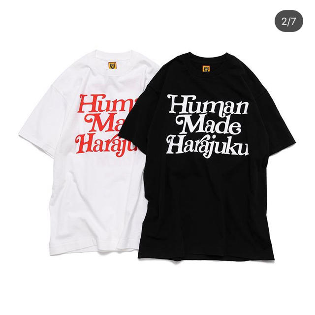 Supreme(シュプリーム)の白L❗️human made gdc harajuku tシャツ メンズのトップス(Tシャツ/カットソー(半袖/袖なし))の商品写真