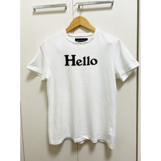 マディソンブルー(MADISONBLUE)の完売品 MADISON BLUE（マディソンブルー）HELLO ロゴ Ｔシャツ(Tシャツ(半袖/袖なし))