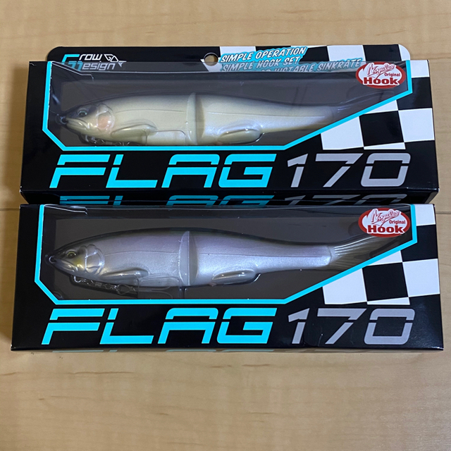 FLAG170 フラッグ170 2個セット スポーツ/アウトドアのフィッシング(ルアー用品)の商品写真