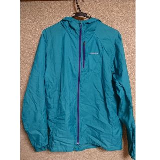 パタゴニア(patagonia)の最終値下げ パタゴニア　フーディーニジャケット　ブルーグリーン　メンズL(ナイロンジャケット)