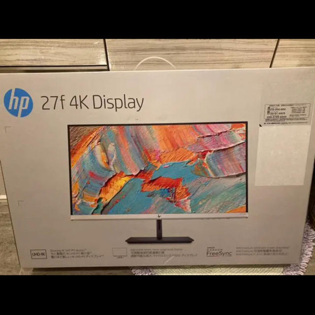 HP 4K モニター 27インチ ディスプレイ 27f 4K Display