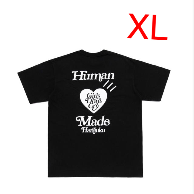 GDC(ジーディーシー)のhuman made girls don’t cry tシャツ XL メンズのトップス(Tシャツ/カットソー(半袖/袖なし))の商品写真