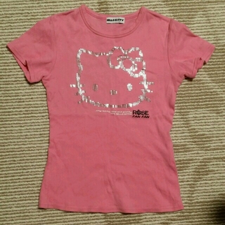 ローズファンファン(ROSE FANFAN)のROSEFANFANキティちゃんTシャツ(Tシャツ(半袖/袖なし))