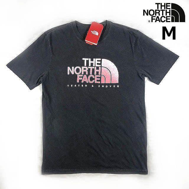 THE NORTH FACE(ザノースフェイス)の売切!ノースフェイス ヴィンテージ風 半袖Tシャツ(M)グレー 180902 メンズのトップス(Tシャツ/カットソー(半袖/袖なし))の商品写真