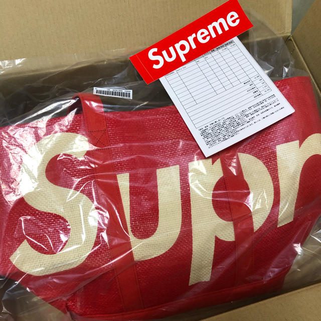 新品未使用カラーSupreme Raffia Tote