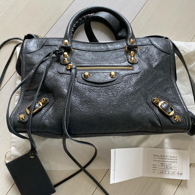 BALENCIAGA BAG(バレンシアガバッグ)のBALENCIAGAクラシックシティS美品 レディースのバッグ(ハンドバッグ)の商品写真