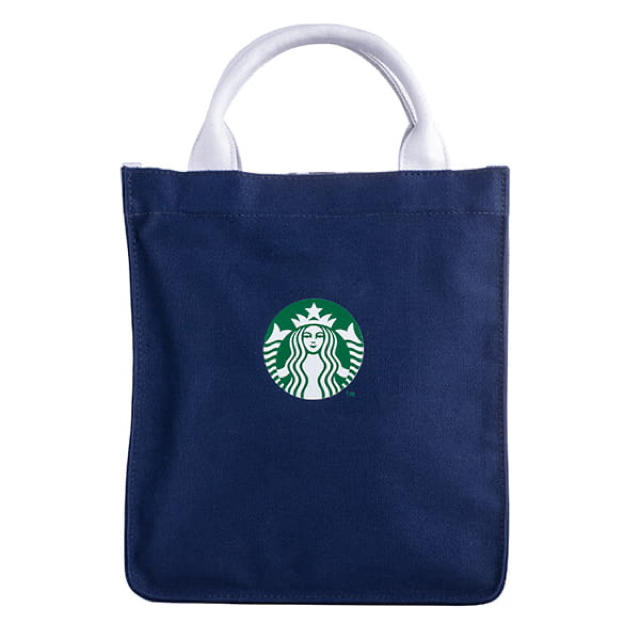 Starbucks Coffee(スターバックスコーヒー)の台湾 スターバックス 中秋節 ストライプ トートバッグ レディースのバッグ(トートバッグ)の商品写真