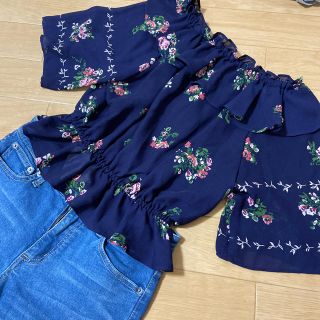 シュープリームララ(Supreme.La.La.)の花柄ブラウス(シャツ/ブラウス(半袖/袖なし))