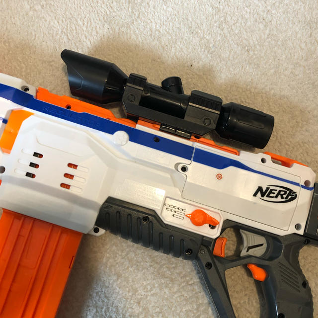 ナーフ　NERF スコープ　ブラック　カスタム　新品未使用　送料込み エンタメ/ホビーのミリタリー(その他)の商品写真