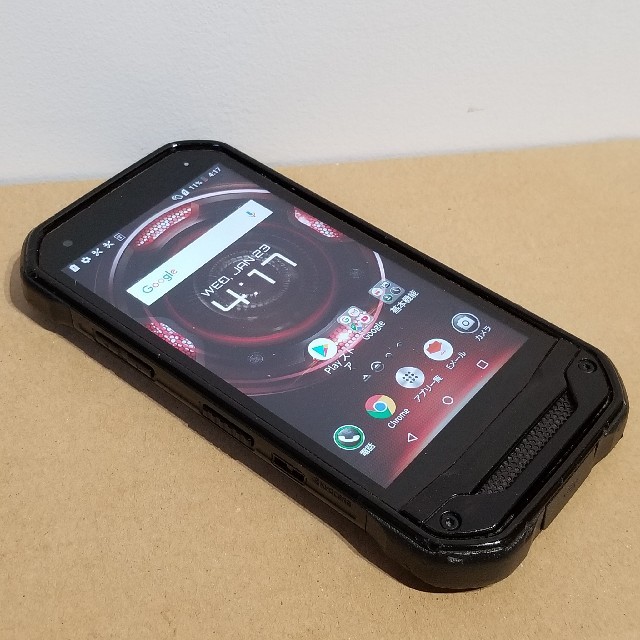 SIMフリー　KYOCERA　TORQUE　トルク G03 kyv41 ブラック