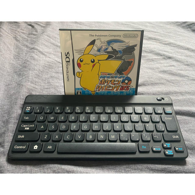 任天堂(ニンテンドウ)のポケモンタイピング【ソフト&キーボードセット】 エンタメ/ホビーのゲームソフト/ゲーム機本体(携帯用ゲームソフト)の商品写真