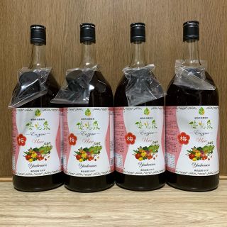 優光泉　1200ml 梅味　4本　酵素ドリンク　ファスティング　エリカ断食道場(その他)