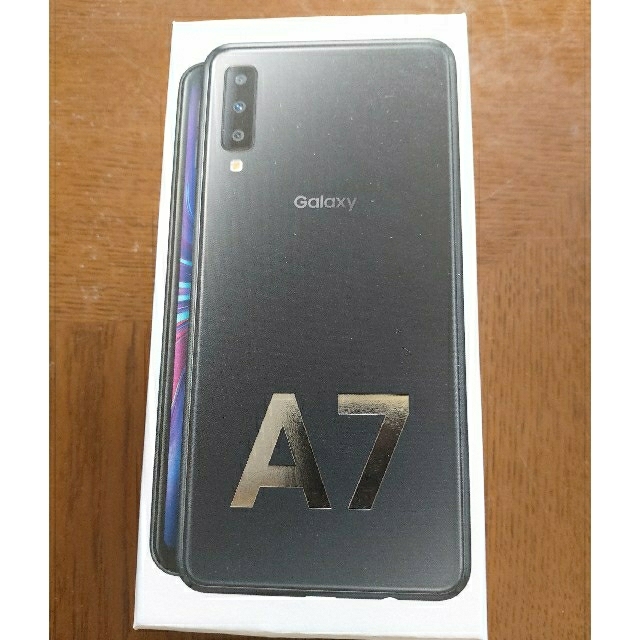 Galaxy A7 black 黒　 ブラック SIMフリー