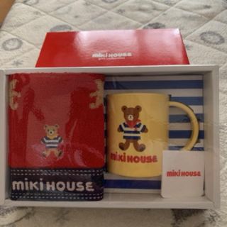 ミキハウス(mikihouse)の値下げしました！ミキハウス　タオル、コップセット(その他)