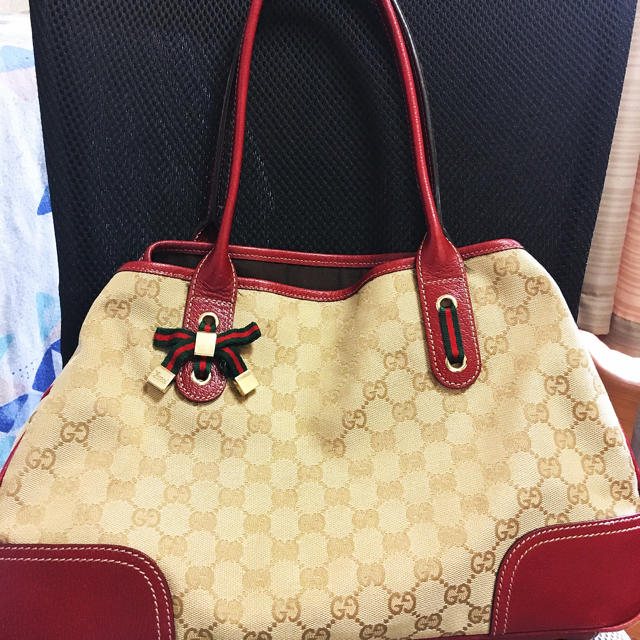 GUCCI GGキャンバス プリンシー トートバッグ-