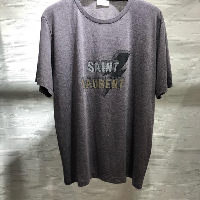 【値下げ中】SAINT LAURENT PARIS ライトニングボルトTシャツ