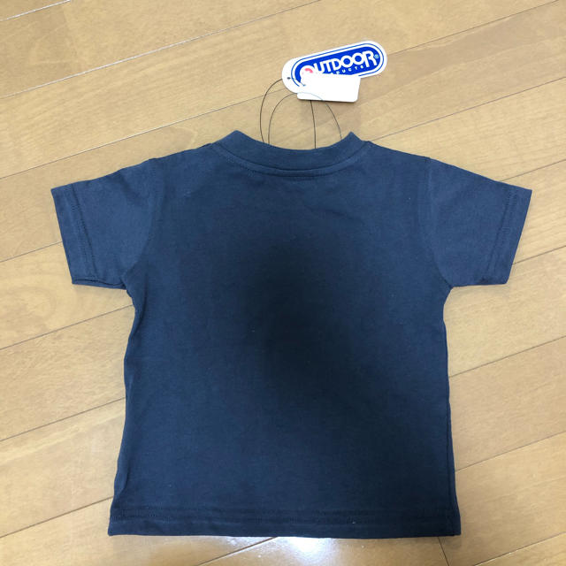 OUTDOOR PRODUCTS(アウトドアプロダクツ)の新品未使用　アウトドア　Tシャツ　90  チャコール   キッズ/ベビー/マタニティのキッズ服男の子用(90cm~)(Tシャツ/カットソー)の商品写真