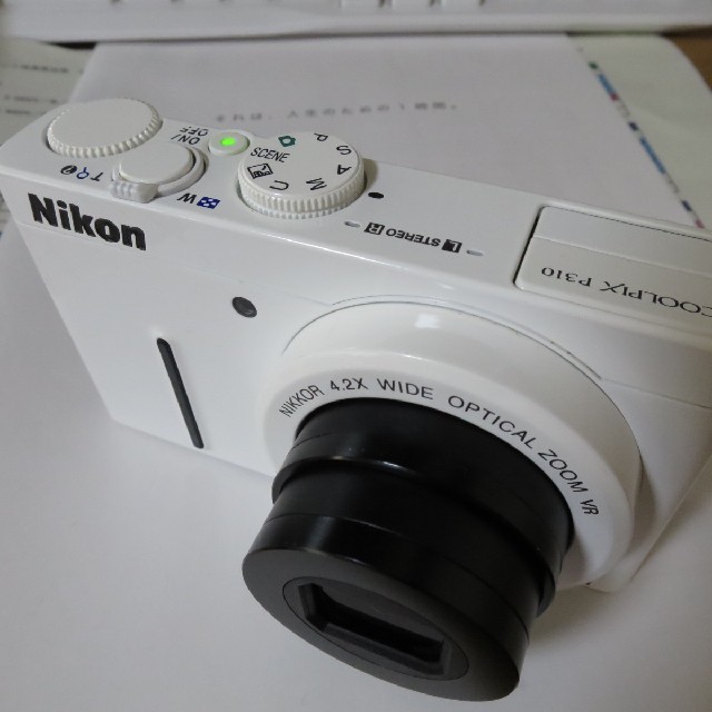 Nikon(ニコン)のNikon COOLPIX P310 WHITE 格安！ スマホ/家電/カメラのカメラ(コンパクトデジタルカメラ)の商品写真