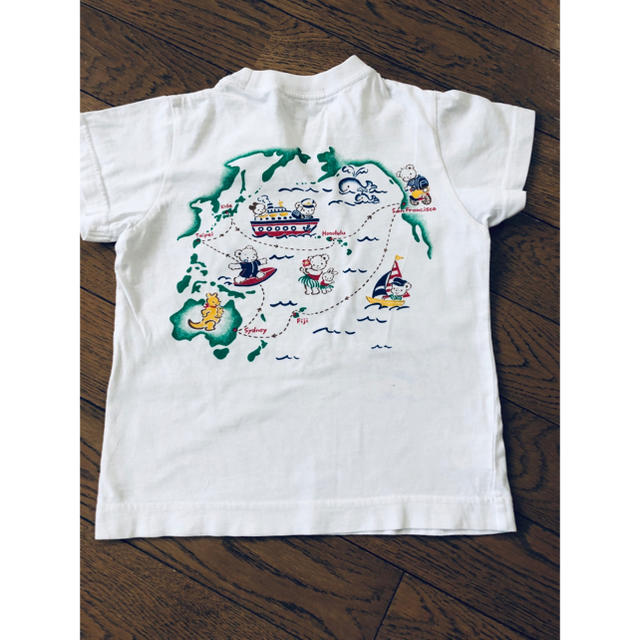 familiar(ファミリア)のファミちゃん　おはなしTシャツ　サイズ100 キッズ/ベビー/マタニティのキッズ服男の子用(90cm~)(Tシャツ/カットソー)の商品写真