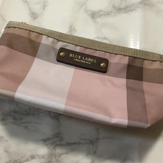 バーバリーブルーレーベル(BURBERRY BLUE LABEL)の❤︎ BLUE LABEL ポーチ(ポーチ)