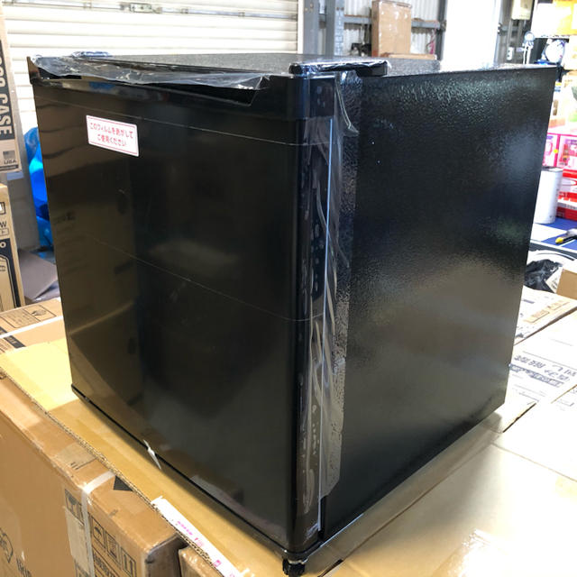 アイリスプラザ 1ドア 冷蔵庫 46L ブラック PRC-B051D-B