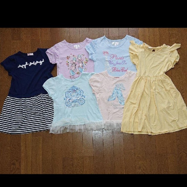 motherways(マザウェイズ)のTシャツ☆ワンピース☆女の子☆服まとめ売り キッズ/ベビー/マタニティのキッズ服女の子用(90cm~)(Tシャツ/カットソー)の商品写真