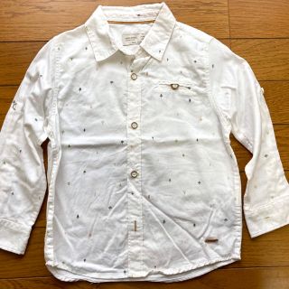 ザラキッズ(ZARA KIDS)のZARA BOYS 長袖シャツ　104cm 4歳(ブラウス)