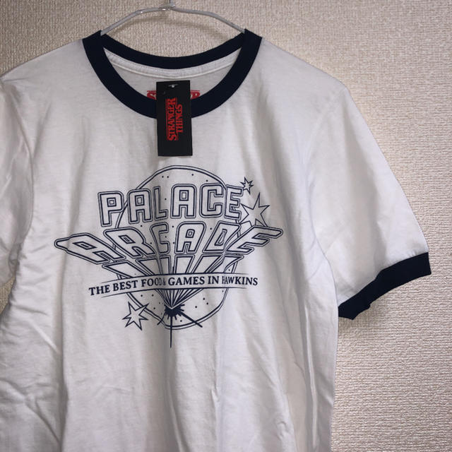 新品 STRANGER THINGS ストレンジャーシングス トリムT Tシャツ