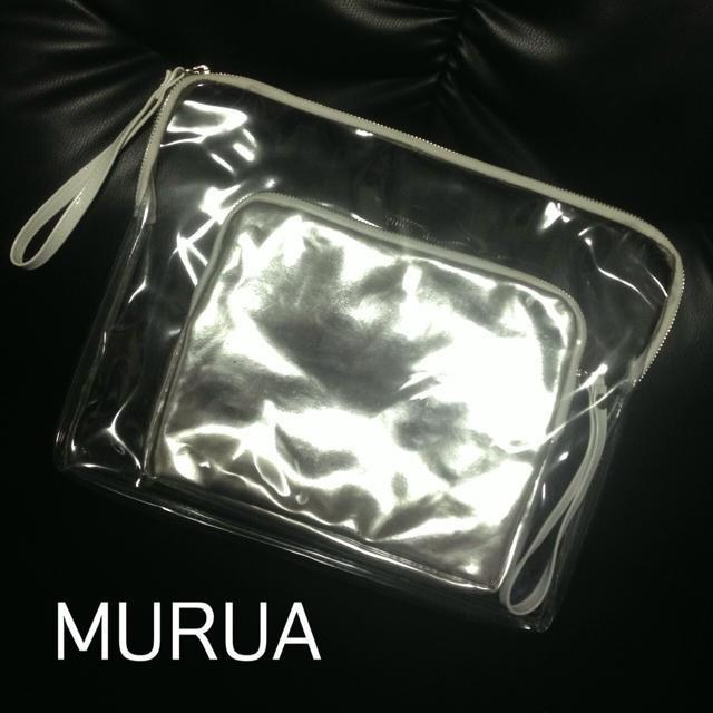 MURUA(ムルーア)のクリアクラッチ レディースのバッグ(クラッチバッグ)の商品写真