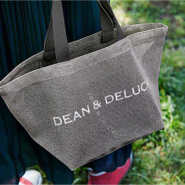 DEAN & DELUCA　メッシュトートバッグ　シルバー Ｓサイズ | フリマアプリ ラクマ