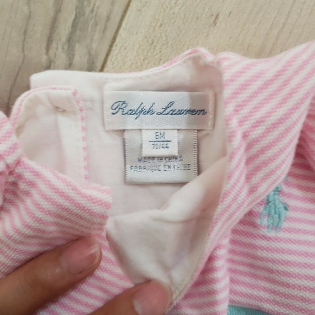 Ralph Lauren(ラルフローレン)のラルフローレン　ロンパース キッズ/ベビー/マタニティのベビー服(~85cm)(ロンパース)の商品写真