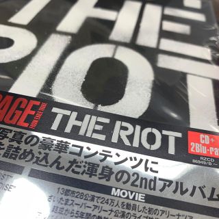 ザランページ(THE RAMPAGE)のTHE RIOT（Blu-ray Disc2枚付）豪華版　新品(ポップス/ロック(邦楽))