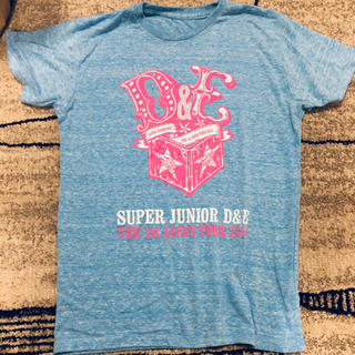 スーパージュニア(SUPER JUNIOR)のSUPER JUNIOR D&E ツアーグッズ　Tシャツ(アイドルグッズ)