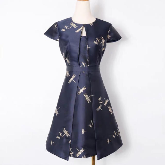 TED BAKER☆テッドベーカー レオパードパープルワンピース TORIIY