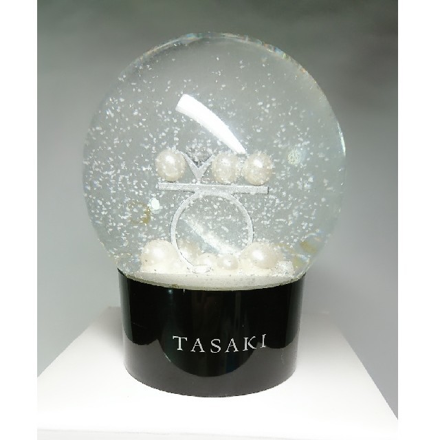 週末値下げ♪レア♪新品非売品 TASAKI60周年記念バランスリングスノードーム