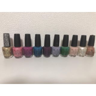 オーピーアイ(OPI)のOPIネイルポリッシュ9本セット+1本おまけ★(マニキュア)