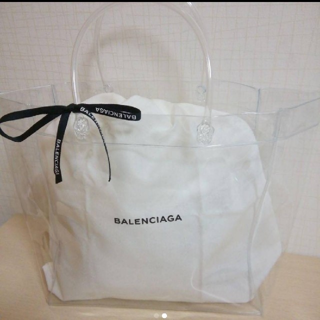 Balenciaga(バレンシアガ)のBALENCIAGA保存袋とクリアバッグセット レディースのバッグ(ショップ袋)の商品写真